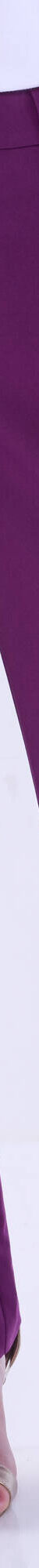 Pantalon droit large, uni (violet) Pantalon droit large, uni (violet)